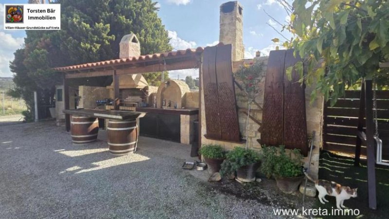 Afrathia Kreta, Afrathia Villa in Meeresnähe (400m) Ein Zuhause, das atmet Ebenerdig und barrierefrei, Haus kaufen